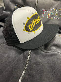 Black, White & Yellow Gifted Cap