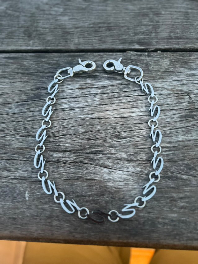 Gifted Silver Wallet Chain