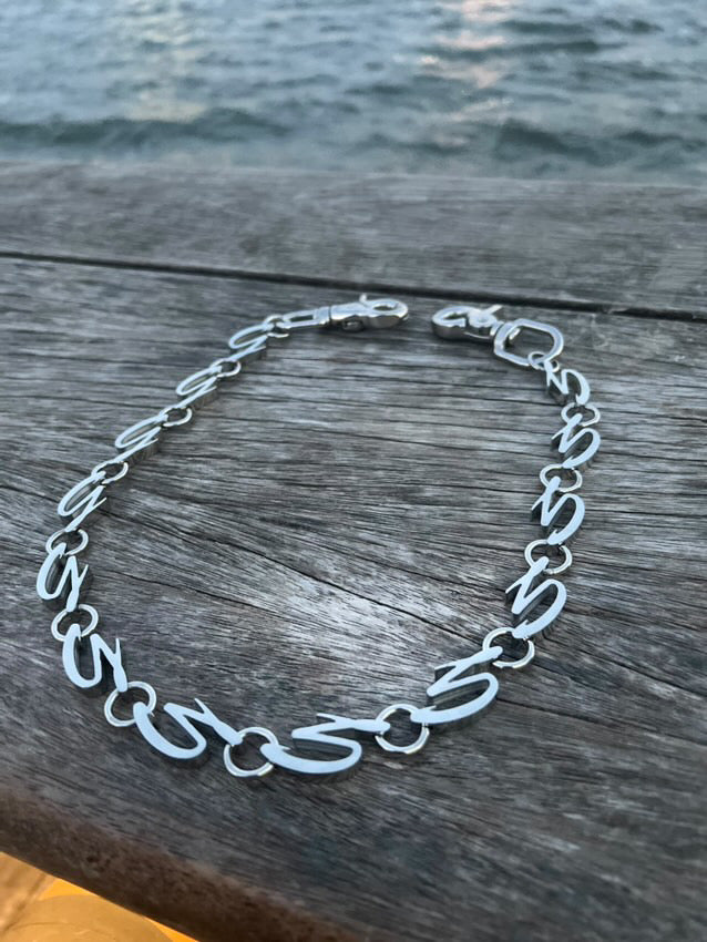 Gifted Silver Wallet Chain