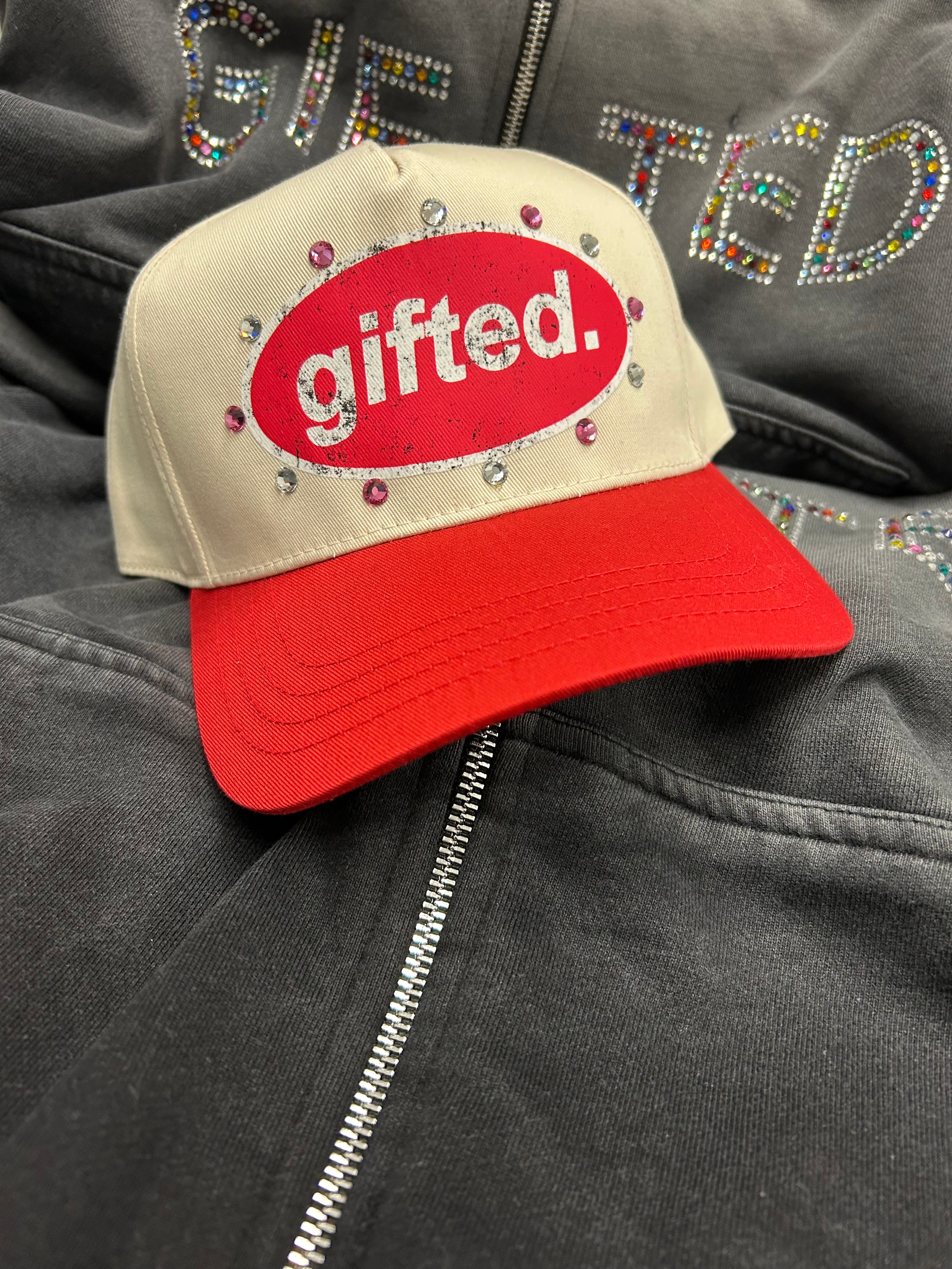 Tang and Red Gifted Cap