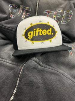 Black, White & Yellow Gifted Cap